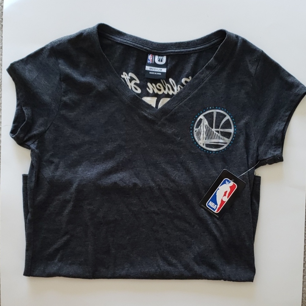 Golden State Warriors "bling" tshirt - size M